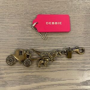 RARE Coach Rexy and Carriage XL charm